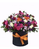 Mix Star Renkli Gül Aranjmanı